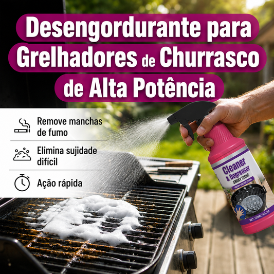Desengordurante Ultra Potente para Gorduras Incrustadas e Superfícies de Cozinha