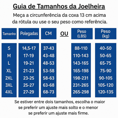 Joelheira de Proteção com Almofada de Silicone para a Rótula